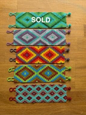 Handmade Guatemalan Beaded Bracelets